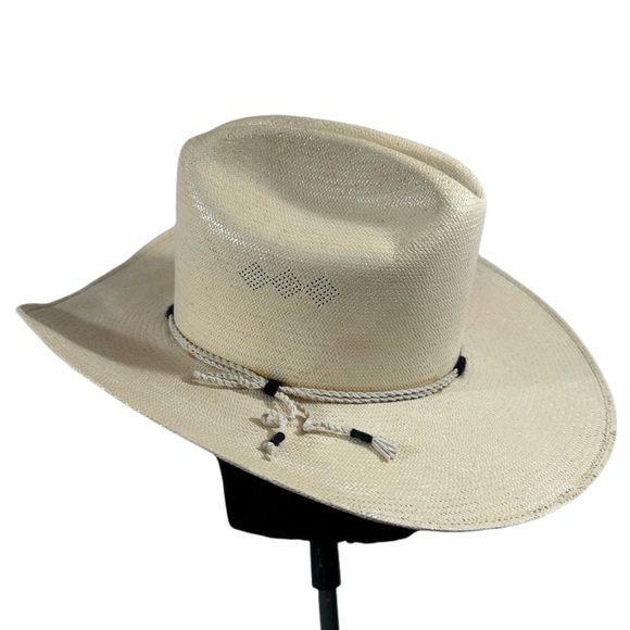 Resistol Other - Resistol 7 20x straw cowboy hat tan western
